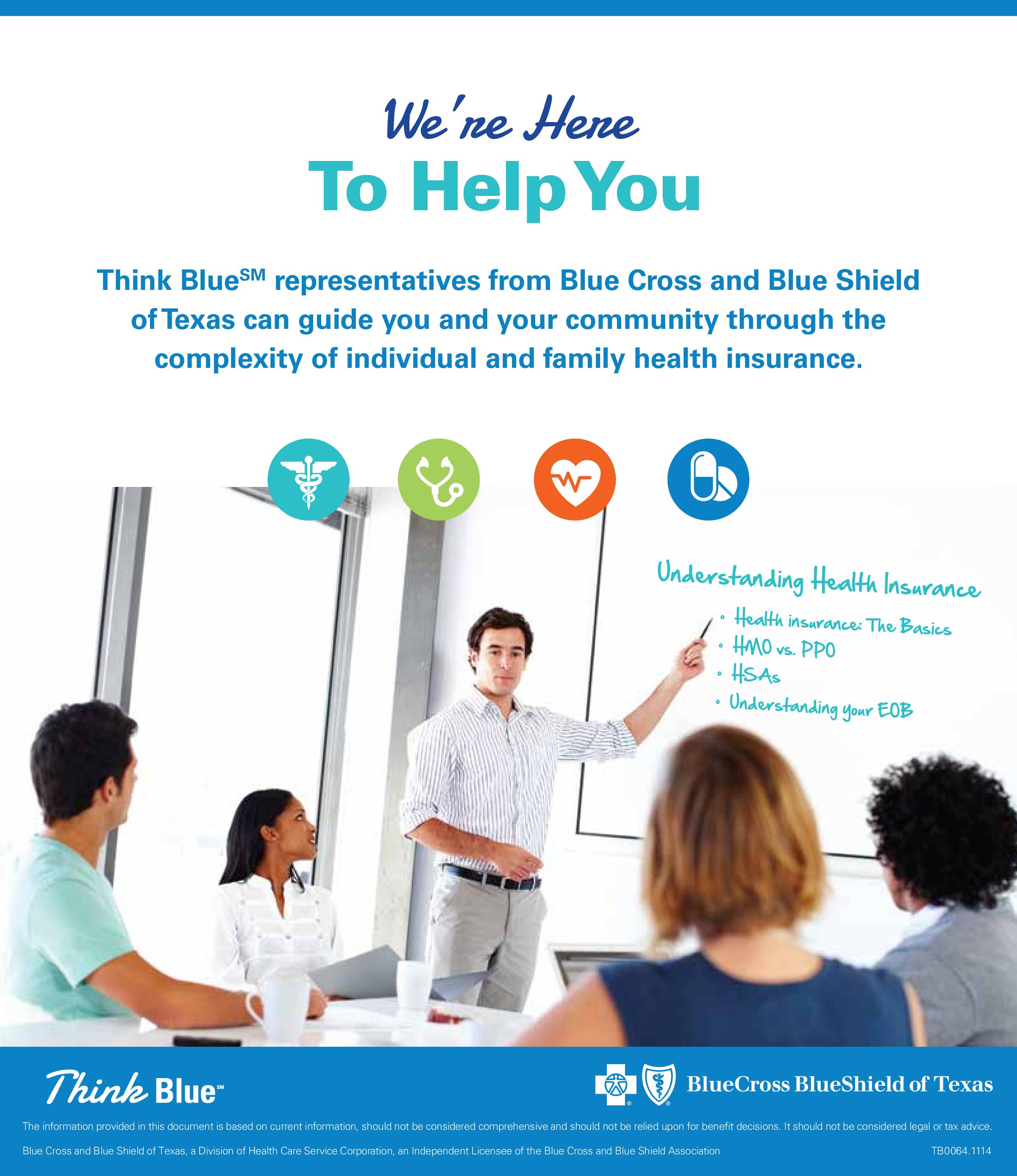 Who we are Think Blue Brochure2520Page25201