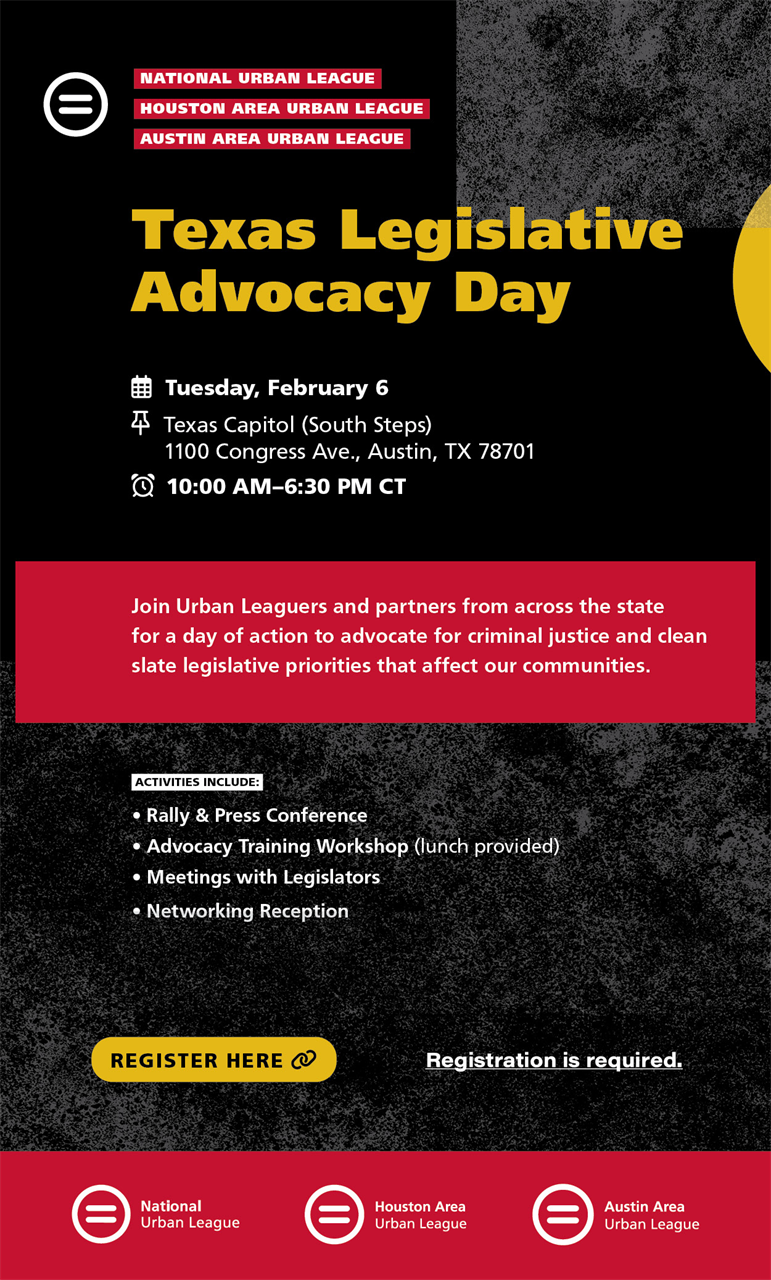 Texas Advocacy Day Flyer
